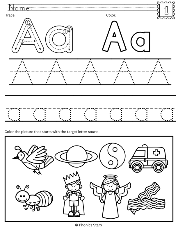 Alphabet Worksheets