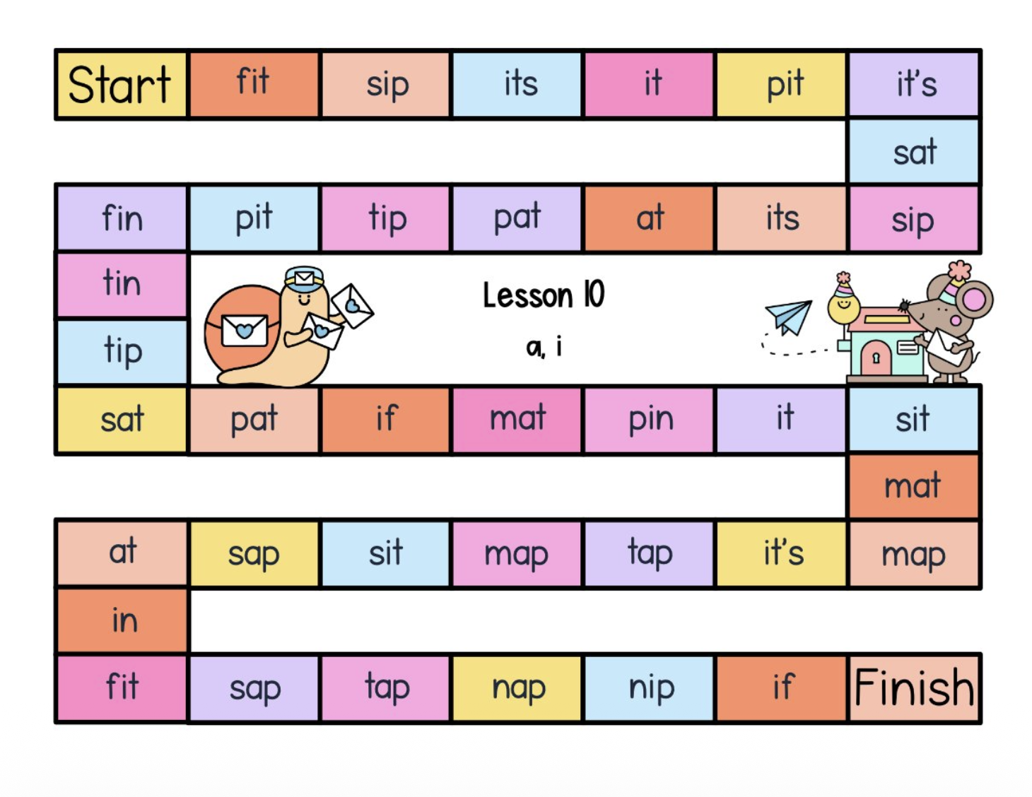 Boardgames worksheet preview
